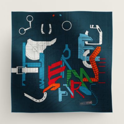 ★HERMES★ Carre 100 Permis de Construire スカーフ Permis de Construire scarf 100 | Hermès USA